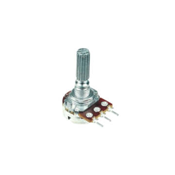 500K ohm Anti-Log Rotary Taper Potentiometer.
