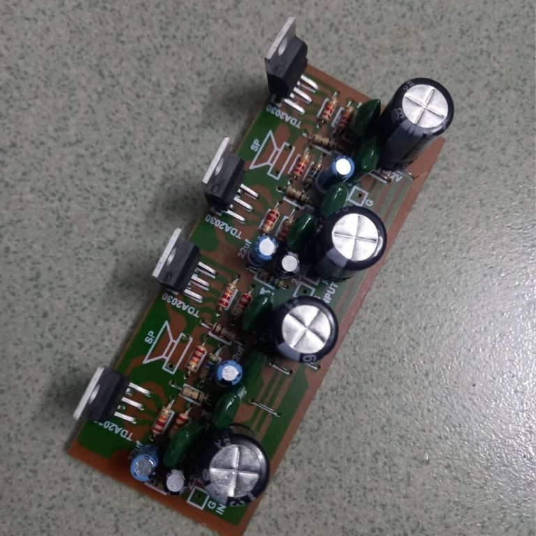 4 IC BANGLADESHI TDA2030A Amplifier Circuit Board For 18W